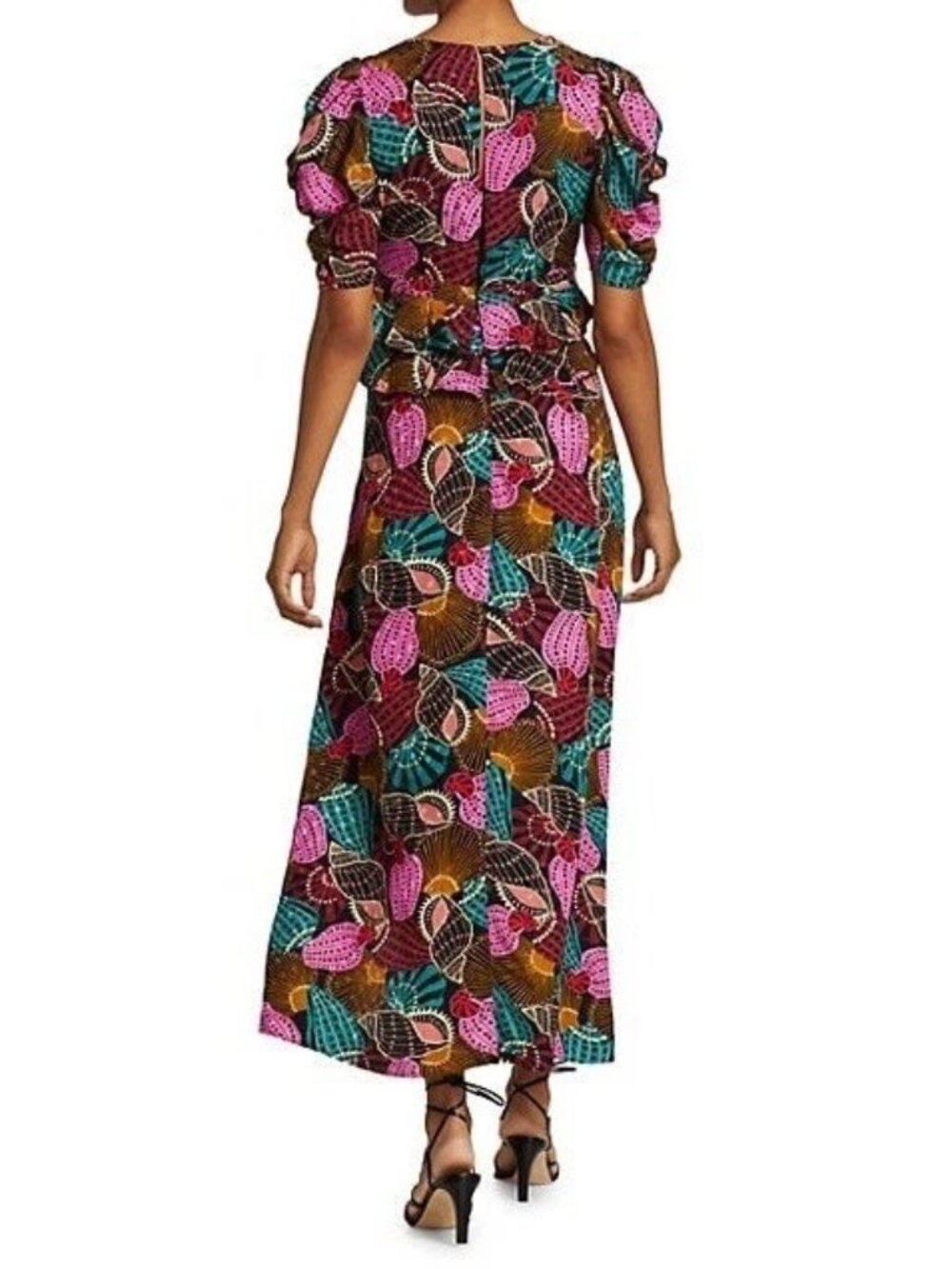 FARM Rio Shell Mix Midi Dress - Picture 3 of 11